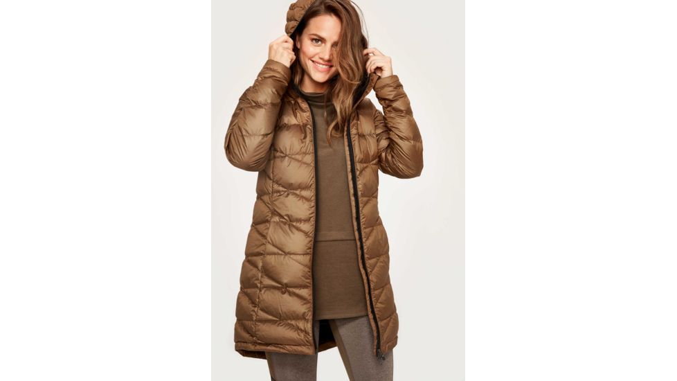 Lole Packable Claudia Jacket, Sepia Heather, Large LUW0471-C194-L