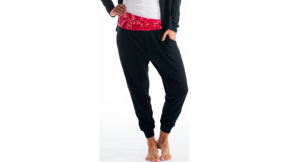 Lole Padmasana Pants - Women's-Black-Regular Inseam-Small
