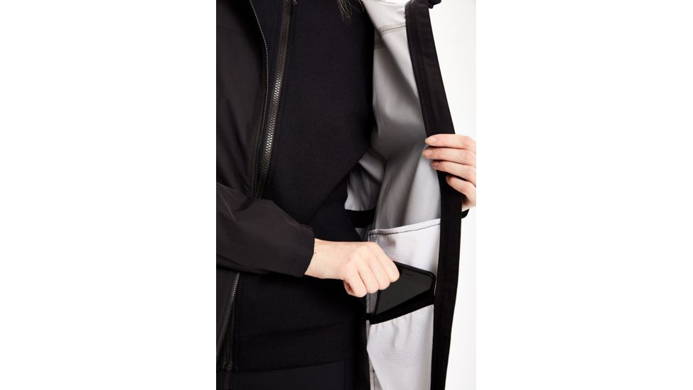 Lole Piper Rain Shell Jacket - Womens, Black, Medium, LUW0598-BLACK-M