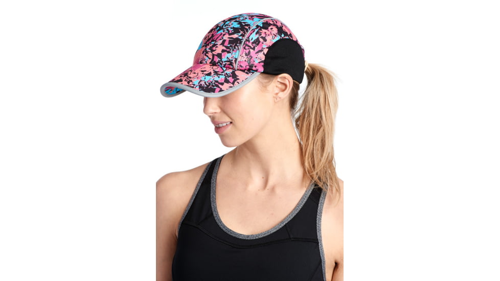 Lole Sporty Cap - Women's-Dazzling Blue Fleurs