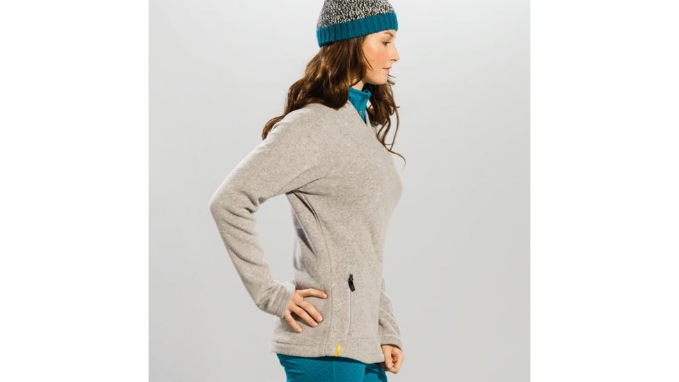 Lole Warm Top-Light Grey Heather-Small