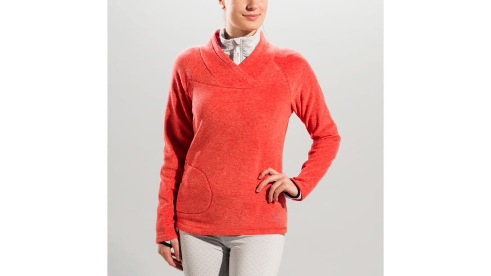 Lole Warm Top-Tango Heather-Small