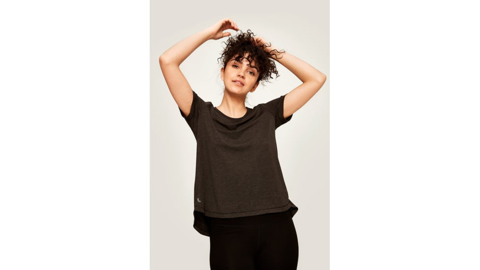 Lole Xandra Top, Black Heather, L, LW2679-N134-K HTH-L