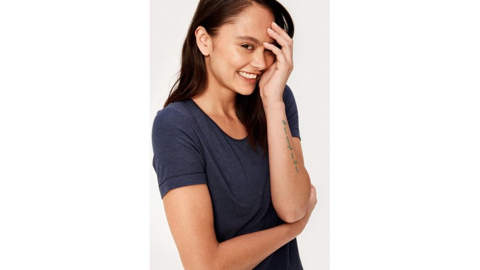 Lole Xandra Top, Mirtillo Blue Heather, XL, LW2679-468-MLHTH-XL