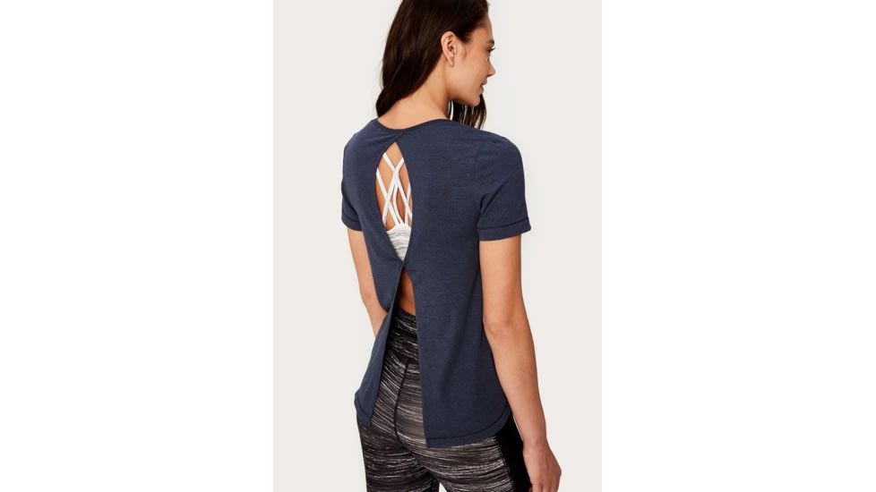 Lole Xandra Top, Mirtillo Blue Heather, XL, LW2679-468-MLHTH-XL
