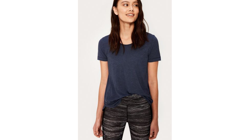Lole Xandra Top, Mirtillo Blue Heather, XL, LW2679-468-MLHTH-XL