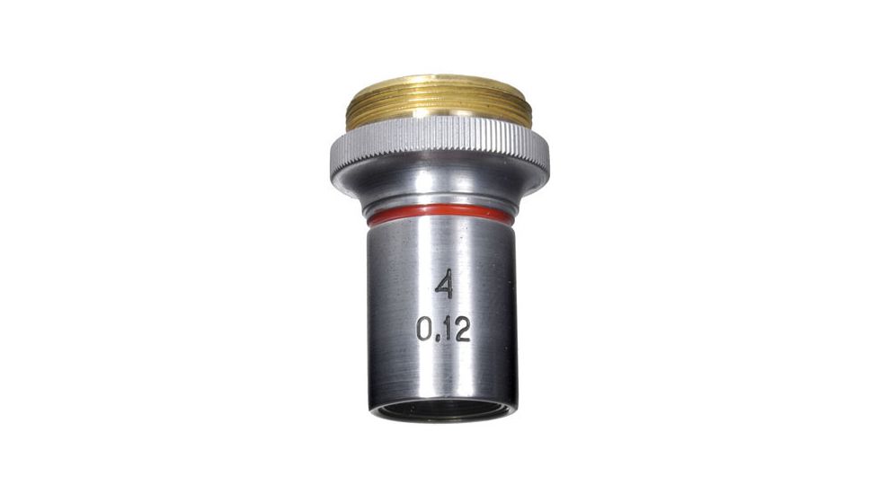 LOMO Objective, Plan Achromat, 4x, 0.12 N.A., DIN