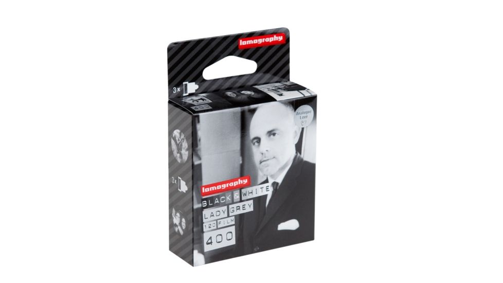 Lomography Lady Grey 400/120 3 pcs, Quarter Right 686