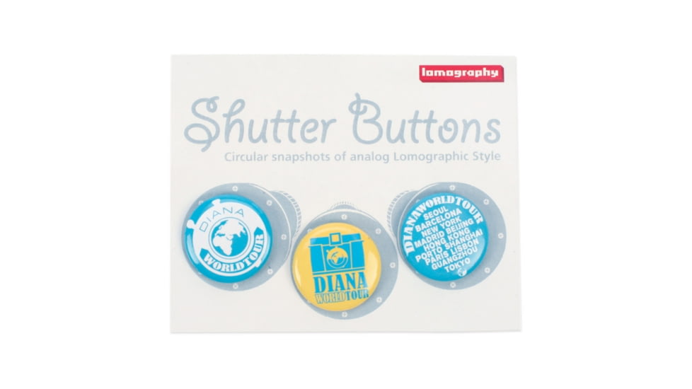 Lomography Button Set 10 diana world tour 448