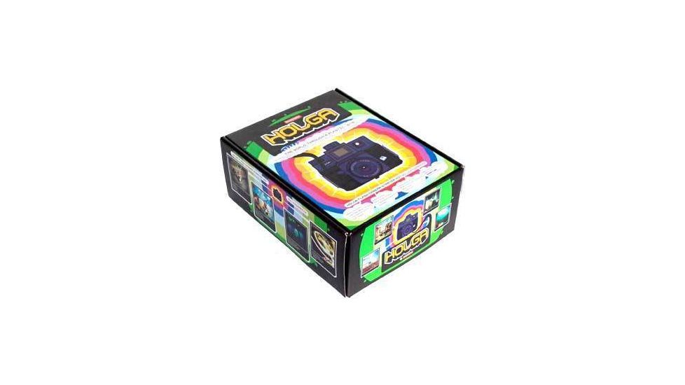 Lomography Color Flash Holga Camera Starter Kit 829 - 120 Medium Format Film Camera w/ Color Flash