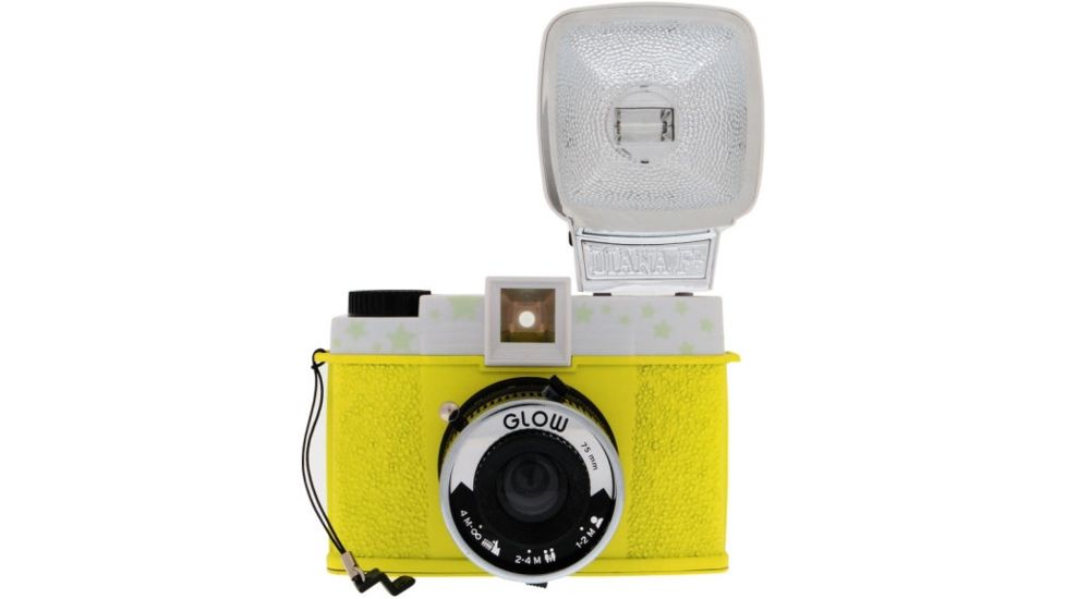 Lomography Camera Diana F+ Glow in the Dark w/ flash