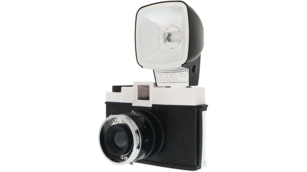 Lomography Camera Diana F+ Hong Meow (w/ flash) angle view