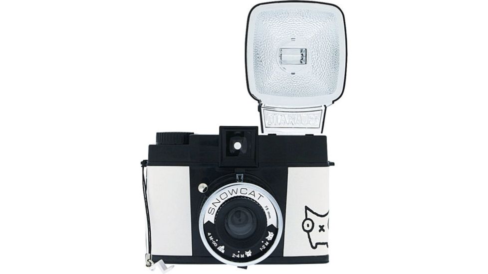 Lomography Camera Diana F+ Snowcat (w/ flash)