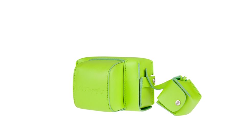 Lomography Fisheye Case, Lime Punch, Quarter Left 455