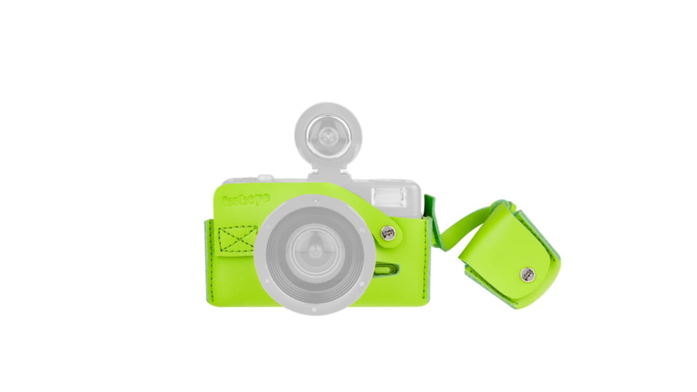 Lomography Fisheye Case, Lime Punch w/ Camera 455