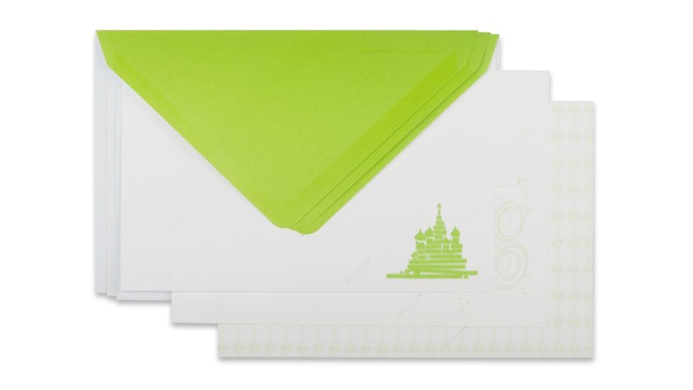 Lomography Freundschaftskarten - Square 1, green 237