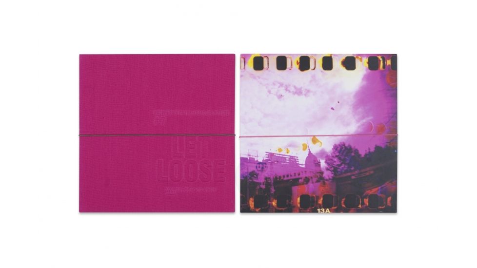 Lomography Photo Accordion - Square 1, pink andphoto 225