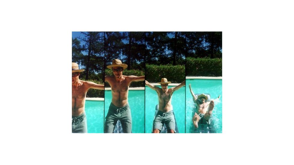 Lomographic Super Sampler 4 lens Film Camera, Model Pearl Blue Color SuperSampler