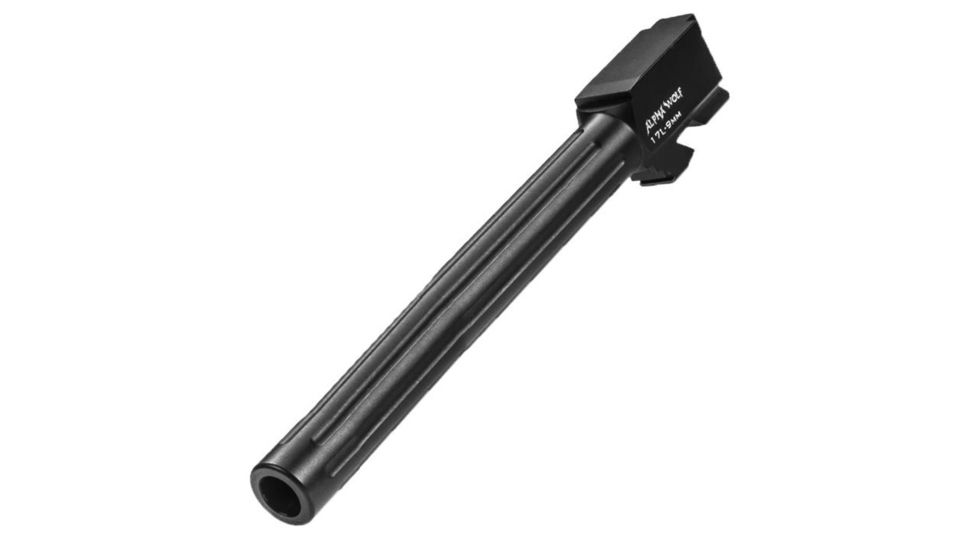 Lone Wolf Arms AlphaWolf Glock 17L 9mm Barrel, Stock Length, Black, AW-17LN