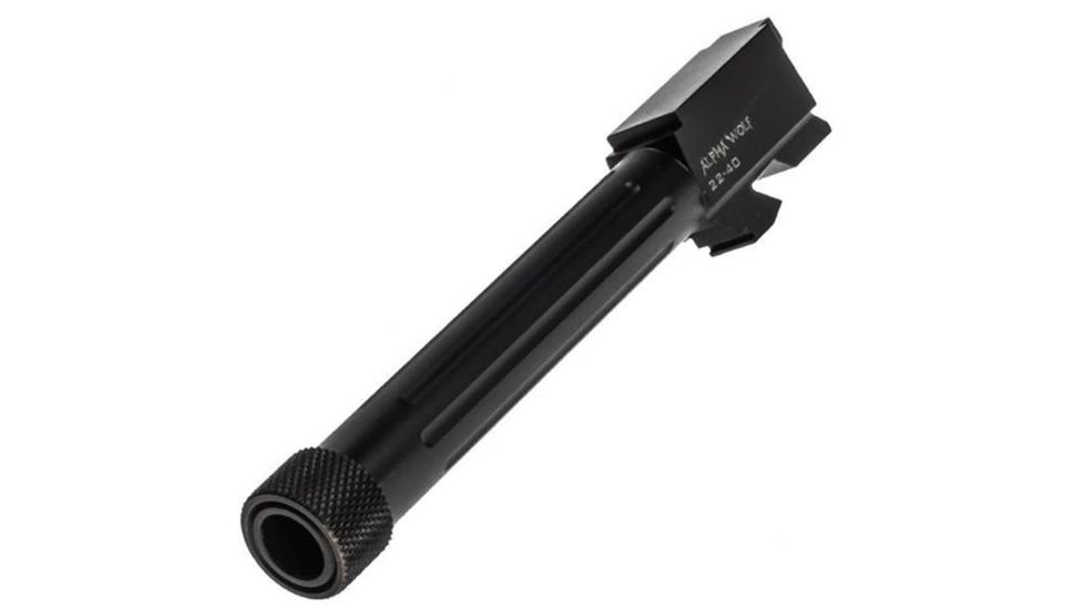 Lone Wolf Arms AlphaWolf Glock 22 .40 S&amp;W Threaded Barrel, 9/16x24, Black, AW-2240TH