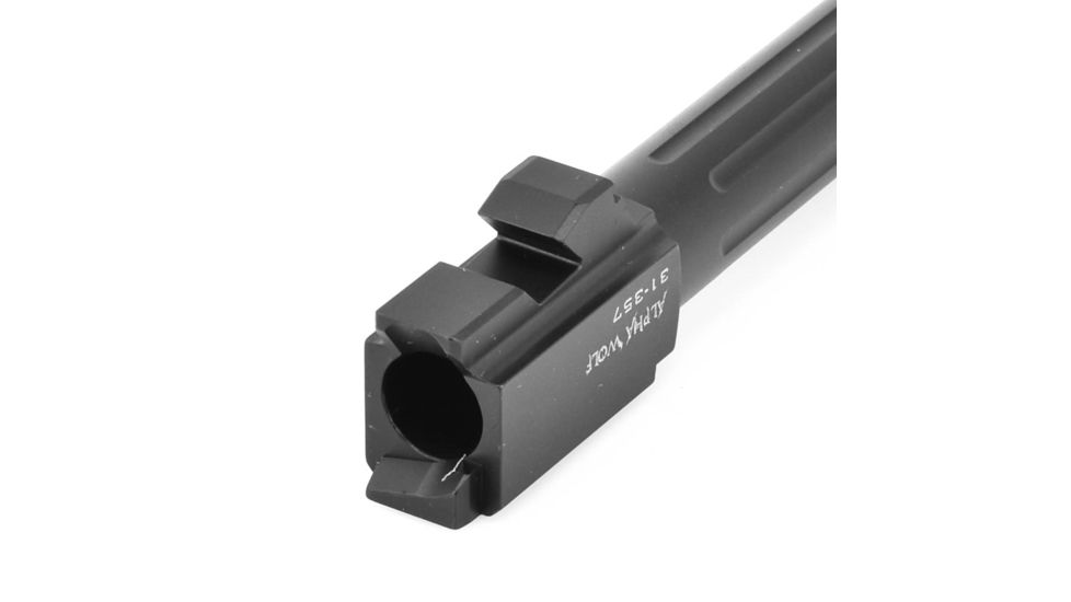 Lone Wolf Arms AlphaWolf Glock 31 .357 SIG Threaded Barrel, 1/2x28, Black, AW-31357TH