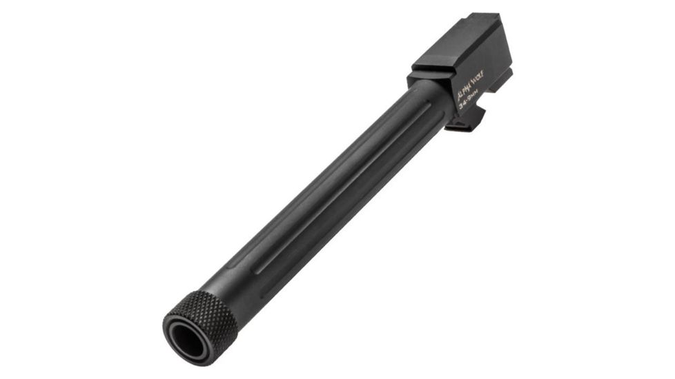 Lone Wolf Arms AlphaWolf Glock 34 9mm Threaded Barrel, 1/2x28, Black, AW-34TH