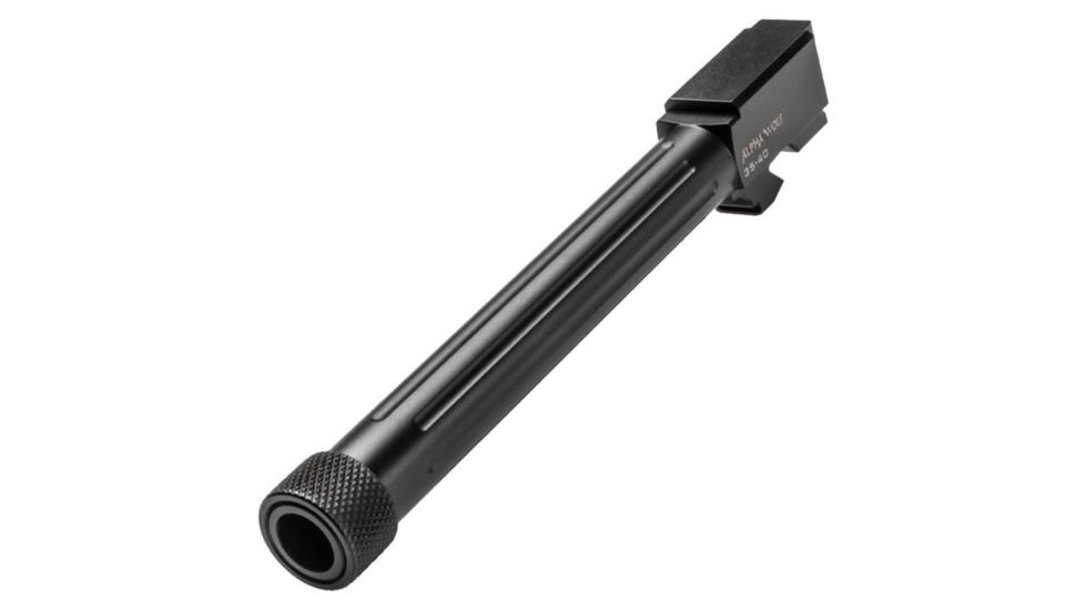 Lone Wolf Arms AlphaWolf Glock 35 .40 S&amp;W Threaded Barrel, 9/16x24, Black, AW-3540TH