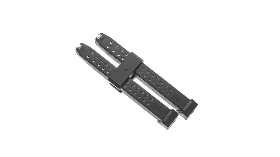Lone Wolf Arms Aluminum Glock Extended Capacity Magazine Coupler, 9mm/.40 S&amp;W, Black, LWD-MagCoupler-BLK