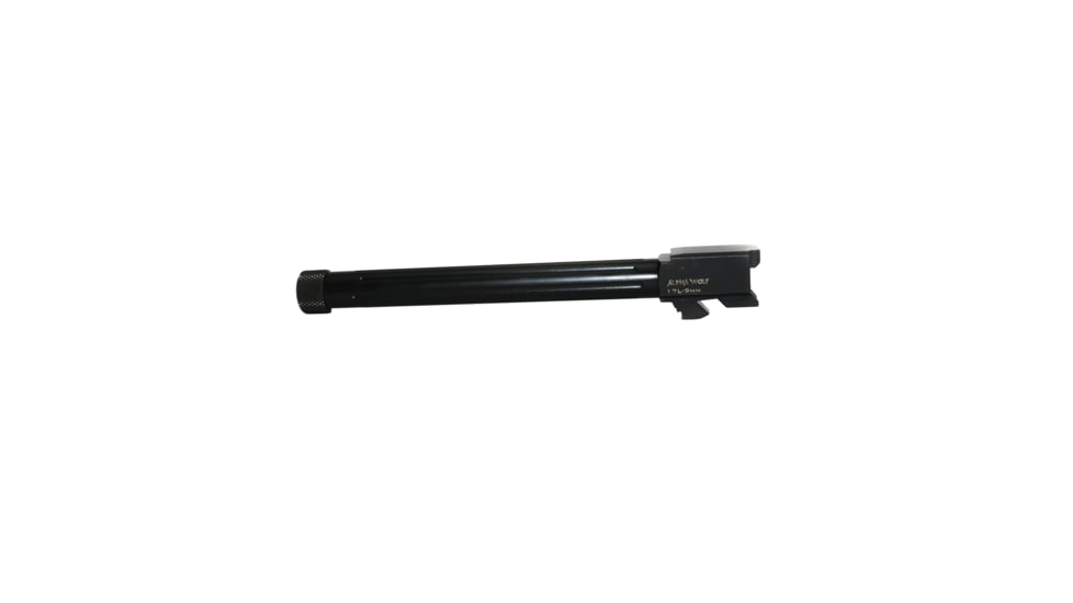 Lone Wolf Arms AlphaWolf Glock 17L 9mm Threaded Barrel, 1/2x28, Black, AW-17LTH