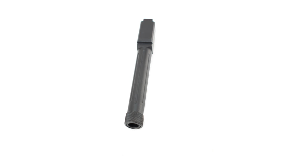 Lone Wolf Arms AlphaWolf Glock 19 9mm Threaded Barrel, 1/2x28, Black, AW-19TH