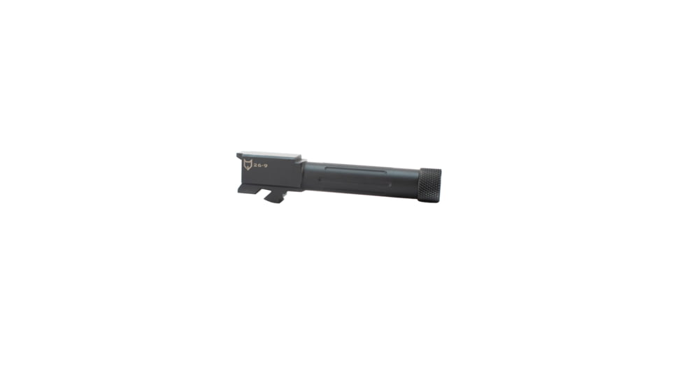 Lone Wolf Arms AlphaWolf Glock 26 9mm Threaded Barrel, 1/2x28, Black, AW-26TH