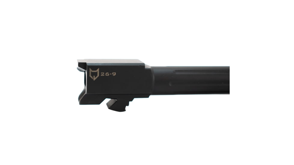 Lone Wolf Arms AlphaWolf Glock 26 9mm Threaded Barrel, 1/2x28, Black, AW-26TH