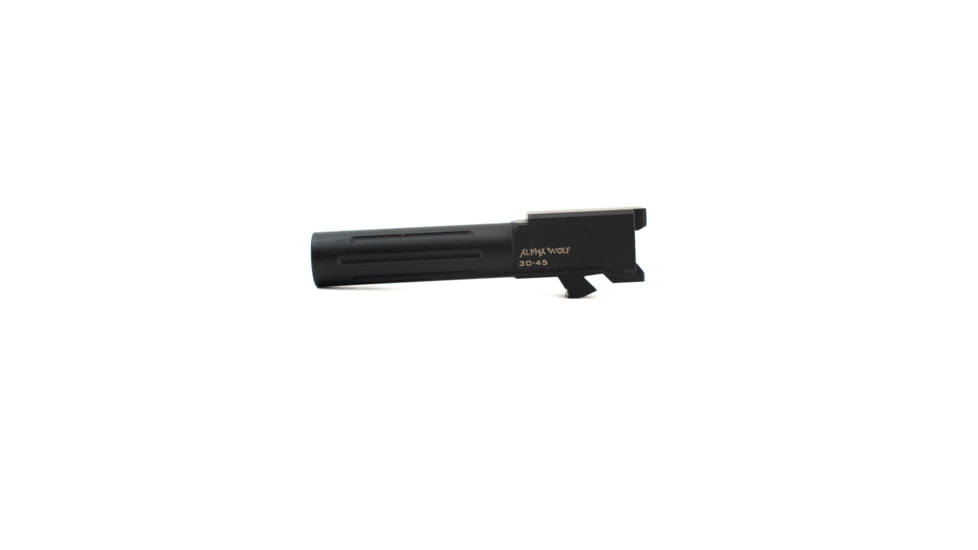 Lone Wolf Arms AlphaWolf Glock 30 .45 ACP Barrel, Stock Length, Black, AW-3045N