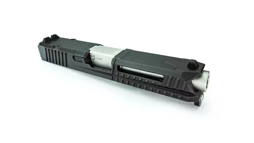 Lone Wolf Arms AlphaWolf Upper LTD19 V2 RMR Assembled, Nitride, Black, 9mm Gen3, AWSLIDELTD19V2BLKRMRBLT