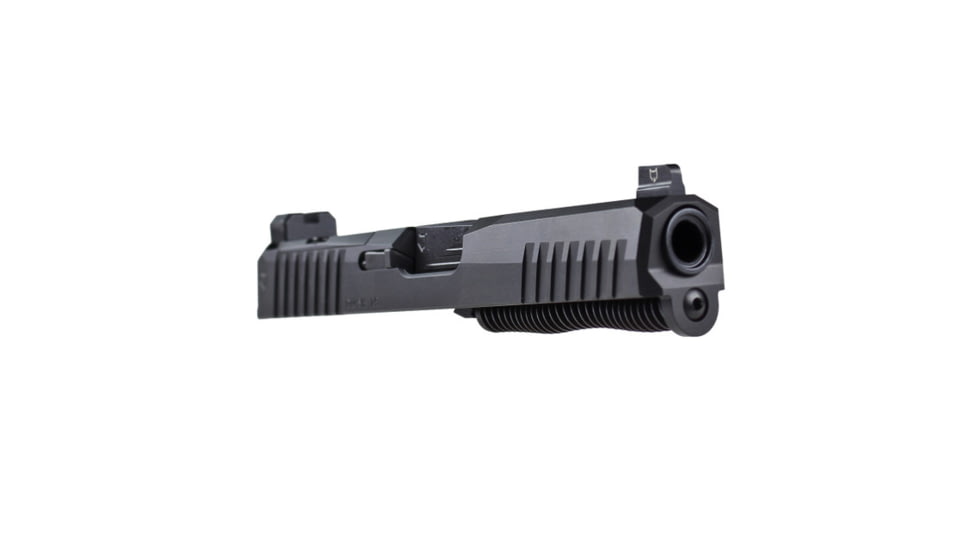 Lone Wolf Arms Dusk Pistol Complete Upper Slide, Glock 19, 9mm, Gen 3, Black, Small, LWD-DKSlide19-G3-BLK-BUILT