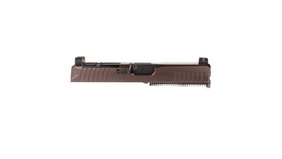 Lone Wolf Arms Dusk Pistol Complete Upper Slide, Glock 19, 9mm, Gen 3, RMR Cut, Oil Rub Bronze, Small, LWD-DKSlide19-G3-ORB-BUILT