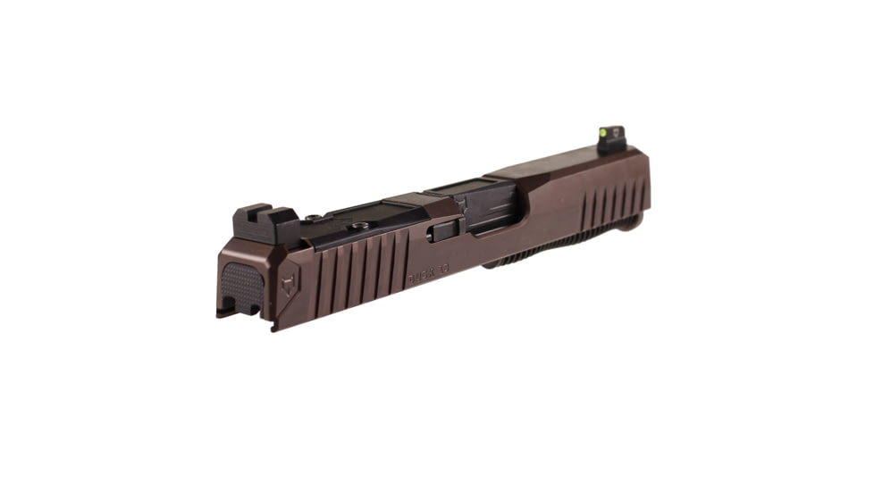Lone Wolf Arms Dusk Pistol Complete Upper Slide, Glock 19, 9mm, Gen 3, RMR Cut, Oil Rub Bronze, Small, LWD-DKSlide19-G3-ORB-BUILT