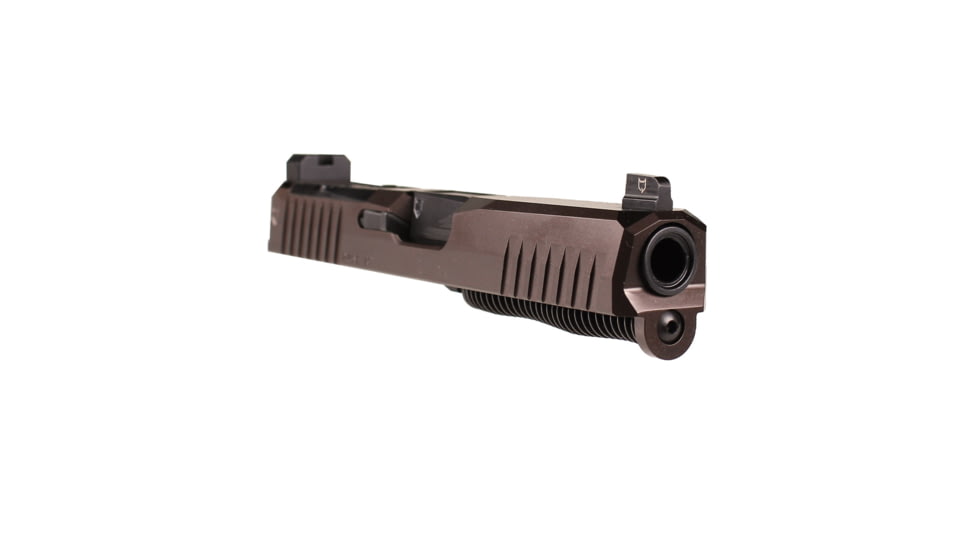 Lone Wolf Arms Dusk Pistol Complete Upper Slide, Glock 19, 9mm, Gen 3, RMR Cut, Oil Rub Bronze, Small, LWD-DKSlide19-G3-ORB-BUILT