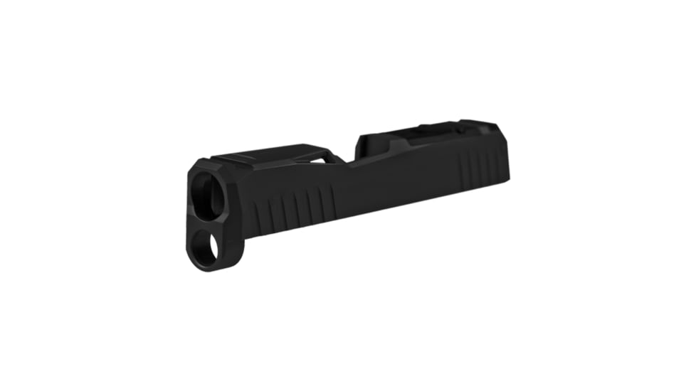 Lone Wolf Arms Dusk Pistol Slide, SIG Sauer P365, Holosun, Stripped, Black, Small, LWD-DAWN365-OC-BLK