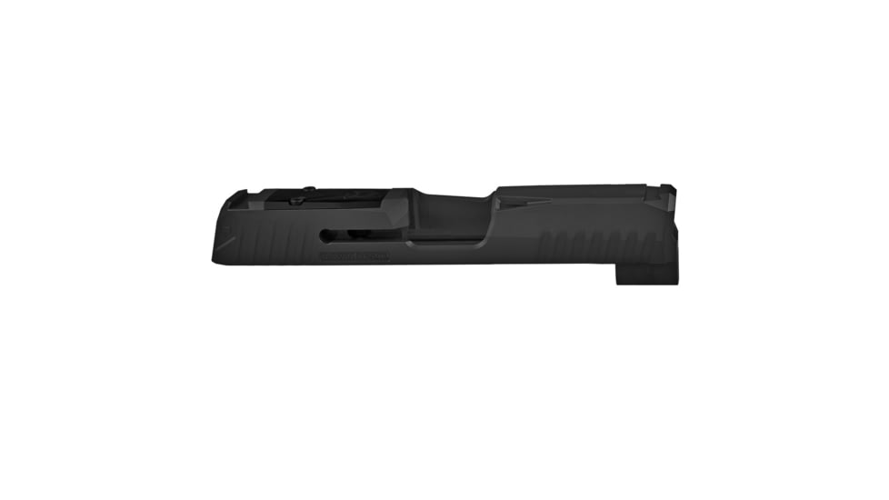 Lone Wolf Arms Dawn Pistol Slide, SIG Sauer P365 XL, Holosun, Stripped, Black, Small, LWD-DAWN365XL-OC-BLK