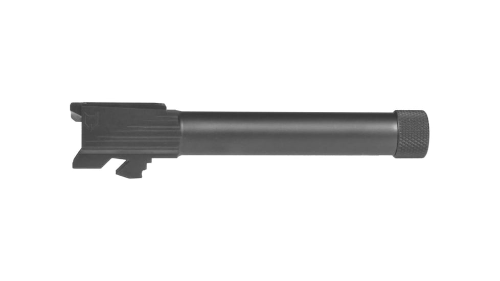 Lone Wolf Arms Threaded Barrel, Glock, Glock 19, 9mm, 1/2x28 Thread, Graphite Gray, Small, LWD-Dk-19TH-GG