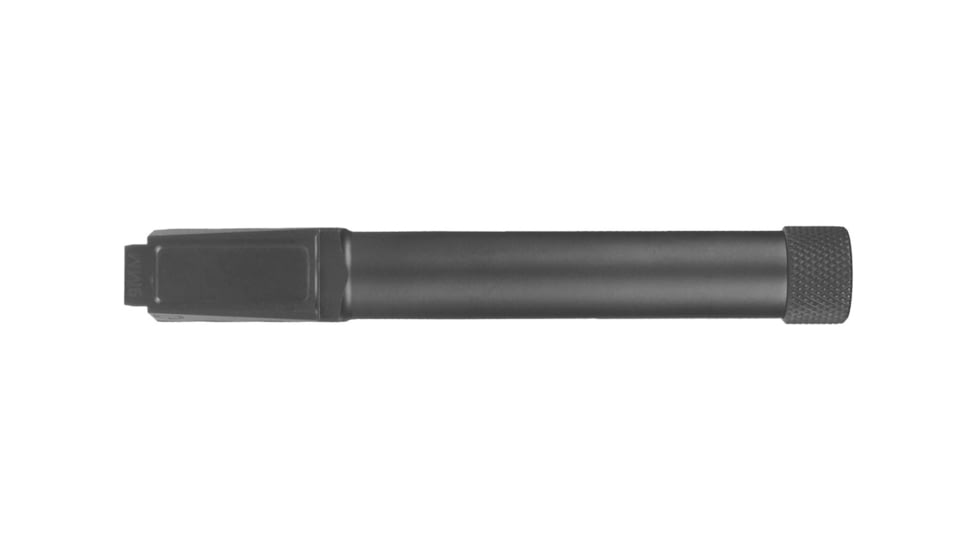 Lone Wolf Arms Threaded Barrel, Glock, Glock 19, 9mm, 1/2x28 Thread, Graphite Gray, Small, LWD-Dk-19TH-GG