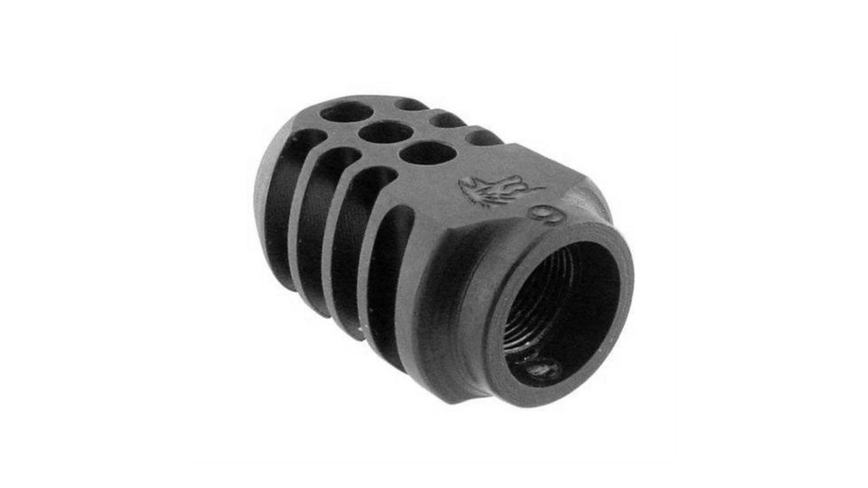 Lone Wolf Arms Compensator, 1/2x28, 9mm Major Extended, LWD-COMP9M