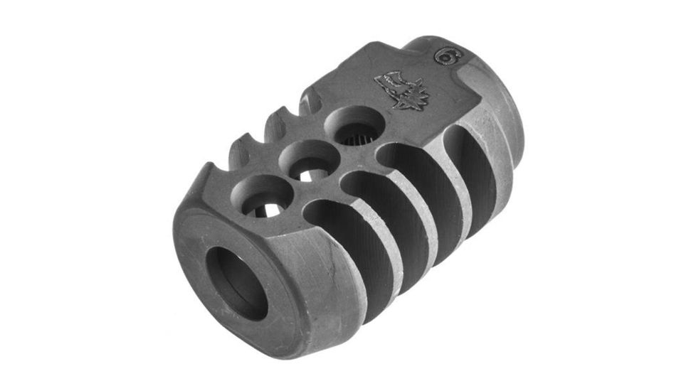 Lone Wolf Arms Compensator, 1/2x28, 9mm Major Extended, LWD-COMP9M