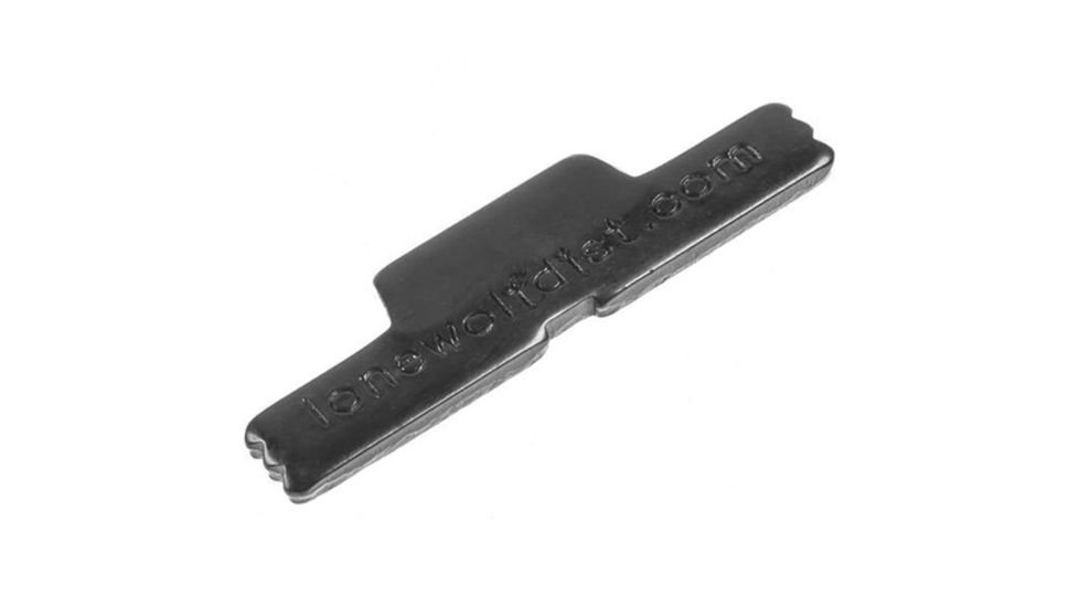 Lone Wolf Arms Glock Extended Slide Lock Lever, All Glock Models Except G36/42/43, Black, LWD-ESLL
