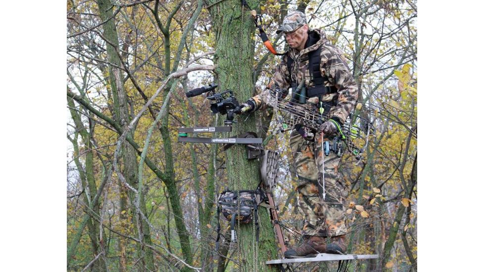 Lone Wolf Treestands Alpha Hang On Tree Stand, Gray AHO II