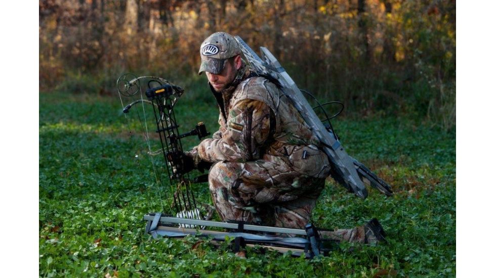Lone Wolf Treestands Alpha Hang On Tree Stand, Gray AHO II