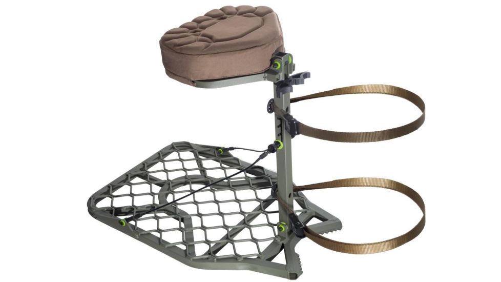Lone Wolf Treestands Alpha Tech F1 Hang On Tree Stand, Gray AT-F1