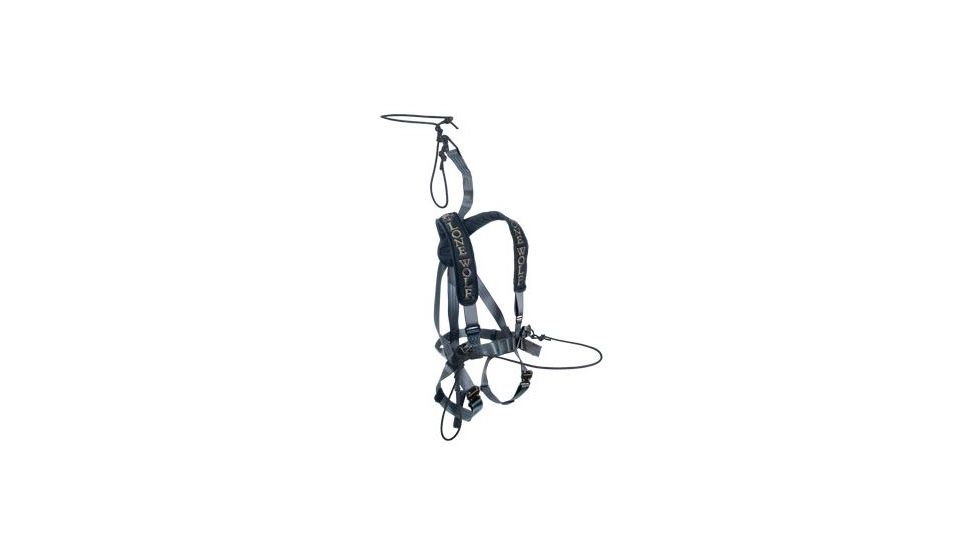 Lone Wolf Treestands Alpha Tech Tree Stand Harness, Gray/Black ATH