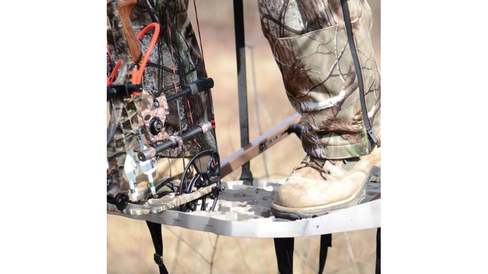 Lone Wolf Treestands Assault II Hang On Tree Stand, Gray ASHO II